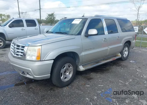 2005 Cadillac Escalade Esv Platinum Edition из США, поврежденный, VIN 3GYFK66N55G156123